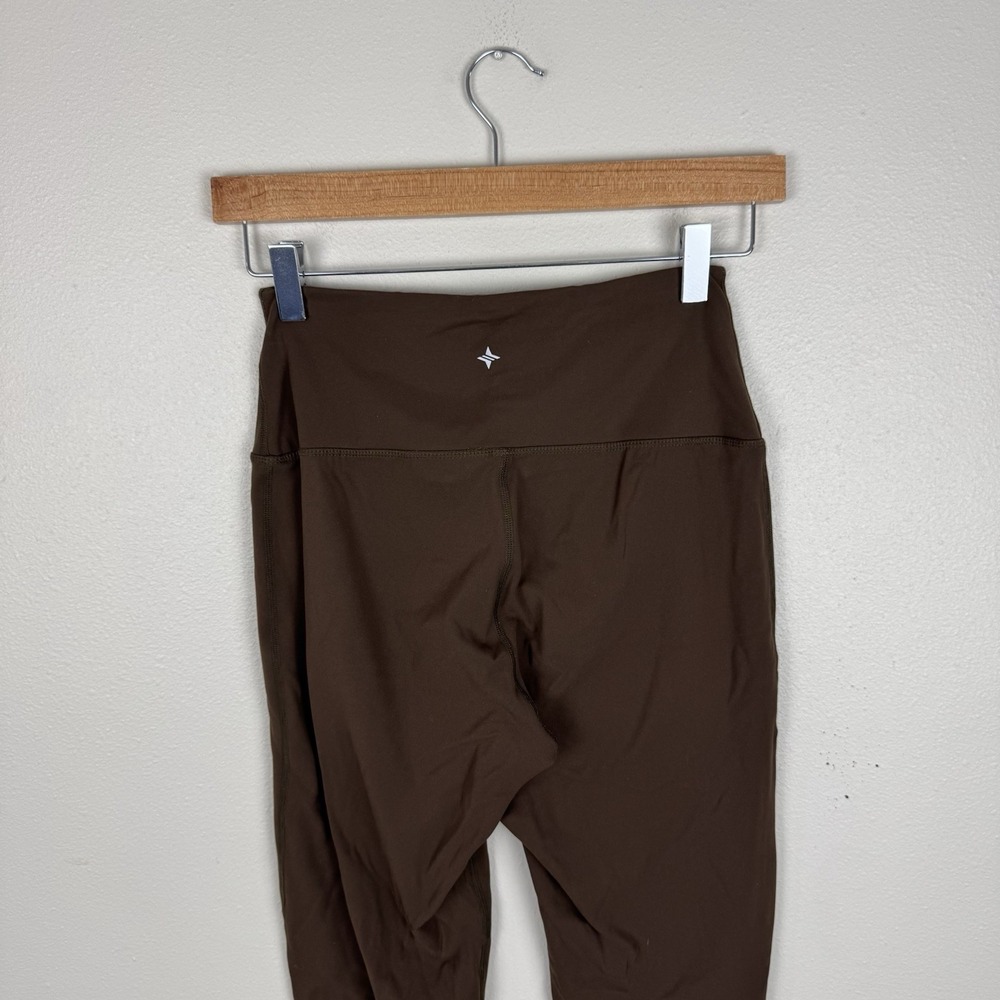 Tuckernuck Pants High Rise Compression Millie Yoga Size S Brown Flare Leggings - Picture 6 of 7